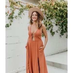 XS/S - ZhenNymph SUN GAZING DRESS PEACH